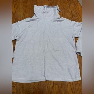 Chaps Fair Turtleneck Cowl Sweater Purple Medium M Med Women's